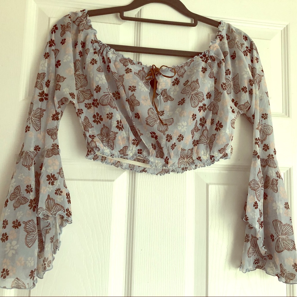 Vintage 90’s Sheer Crop Top